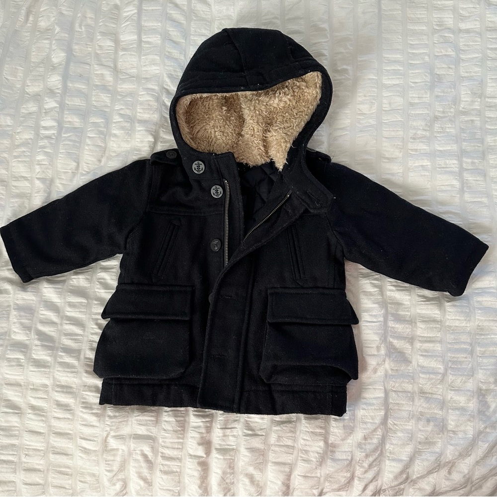 Adorable Baby Gap Wool Nautical Coat
